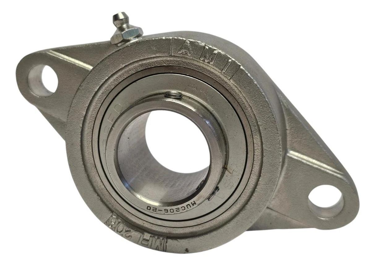 NEW AMI MFL206 2-BOLT FLANGE BEARING 2-1/4IN