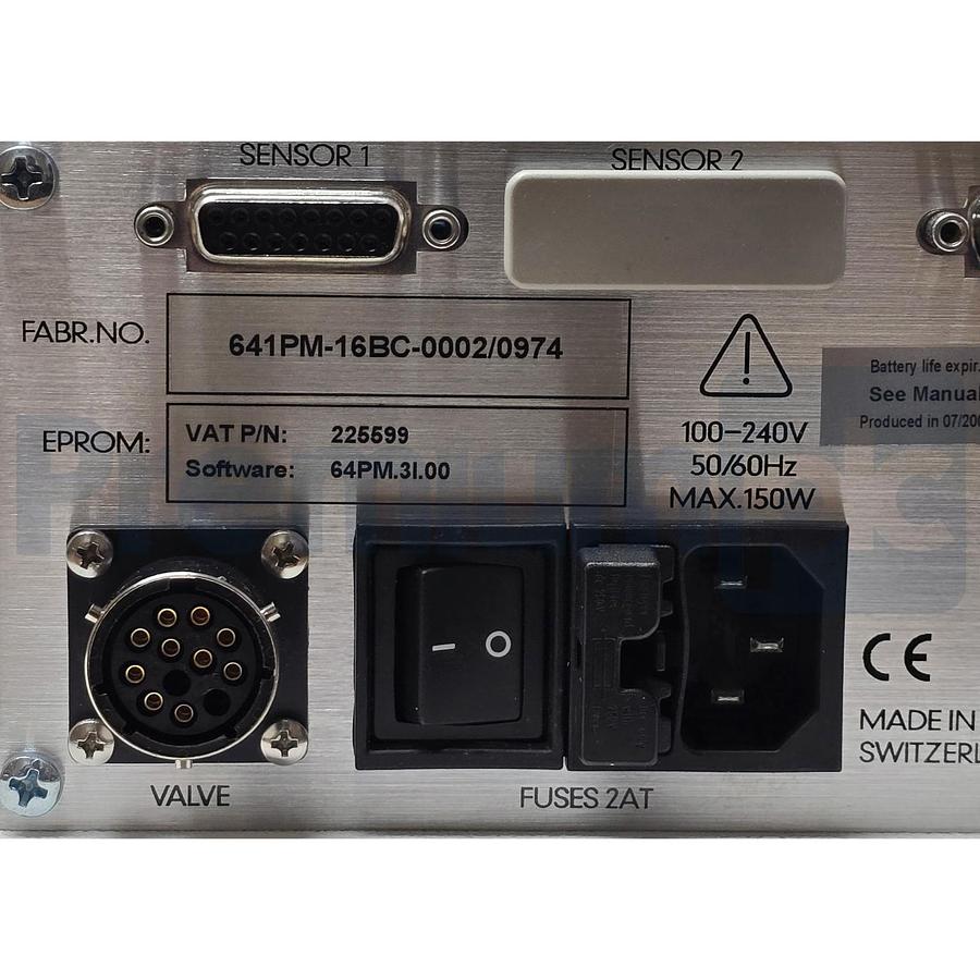 Used VAT PM-5 Adaptive Pressure Controller 641PM-16BC-0002/0974 225599 64PM.3I.00 NEW
