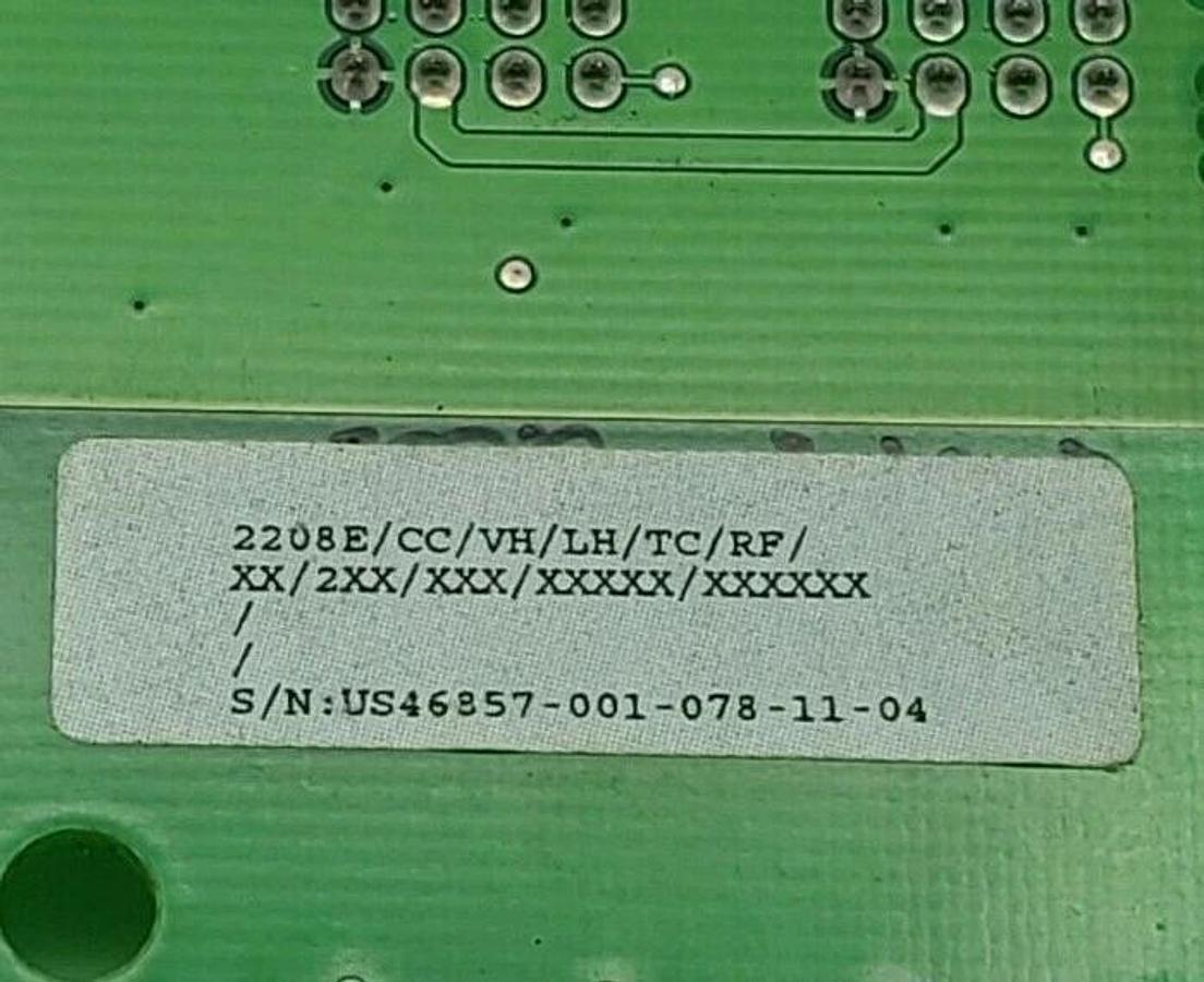Used ISS ENGINEERING 026596 PC BOARD 2204/08e MICRO 026596-ISS-4