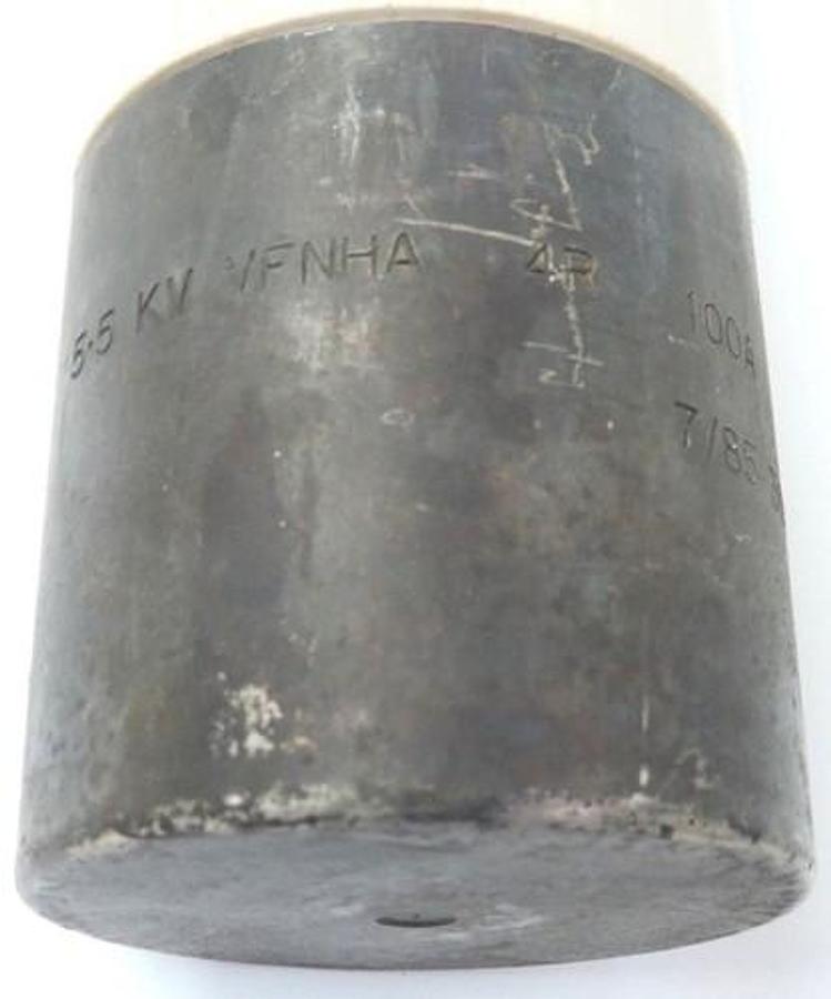 Used BRUSH FUSEGEAR LIMITED 5.5VFNHA4R HIGH VOLTAGE H.R.C FUSE 5.5 KV 100A