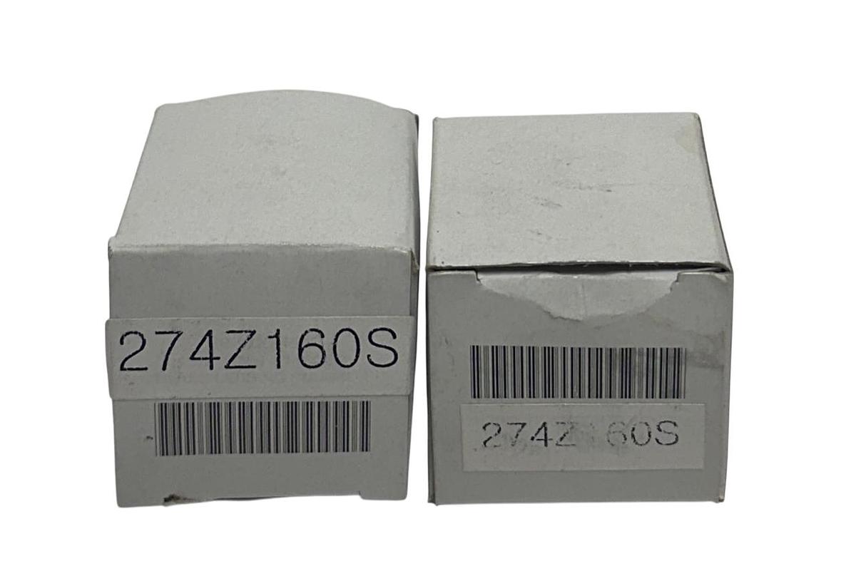 Used 2 WATTS 274Z160S OEM PRESSURE GAUGES 0-160PSI NSMP