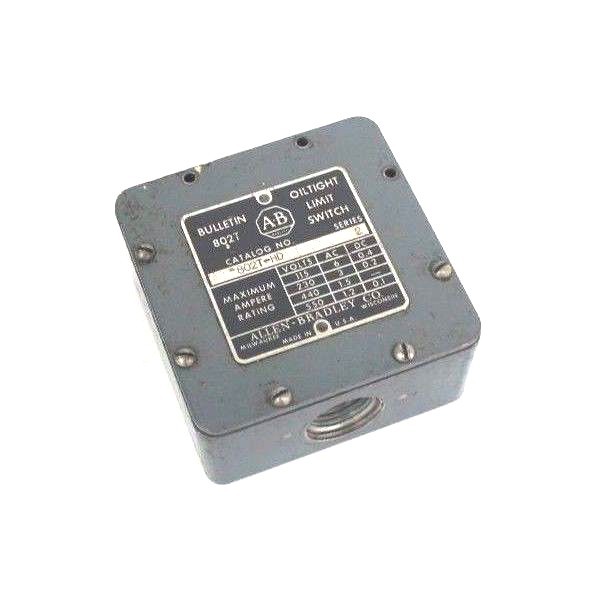 Used ALLEN BRADLEY 802T-HD LIMIT SWITCH SER 2, W/O HEADS, 802THD