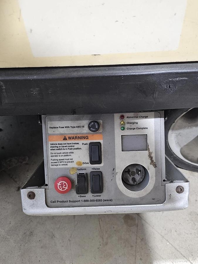Crown WAV50-84 Wave Work Assist Vehicle Order Picker Electric Lift Truck 84"
