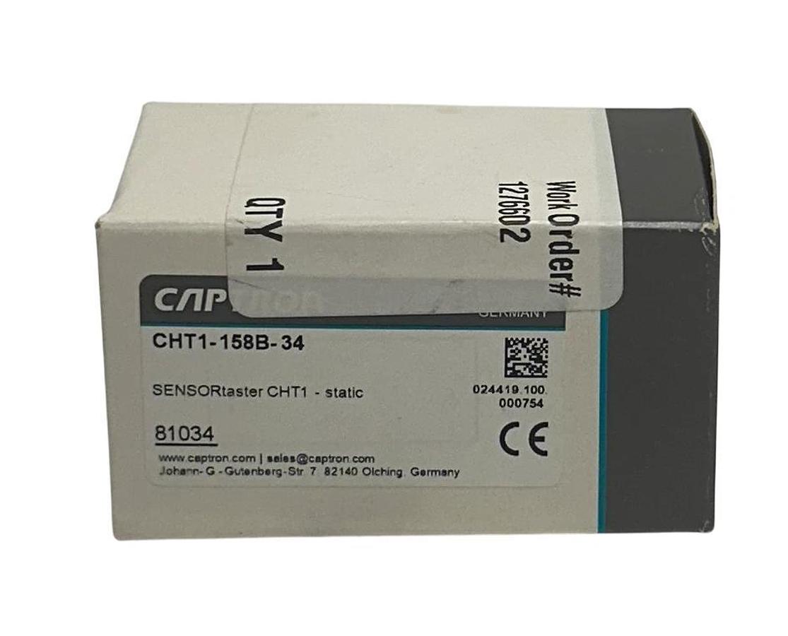 CAPTRON CHT1-158B-34 / CHT1158B34 SENSORtaster CHT1 STATIC PUSH BUTTON 22mm NSMP