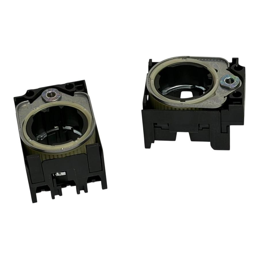 Used Siemens Sirius Act 3SU1550-0AA10-0AA0 3-Way Metal Module Holder Lot of 2