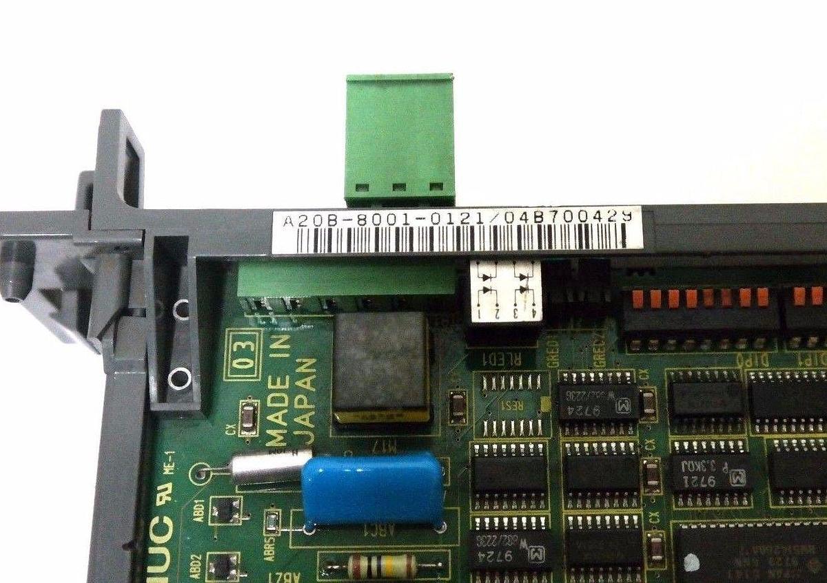 Used FANUC A20B-8001-0121/04B PROCESSOR W/ A16B-1212-0871/08B POWER SUPPLY REPAIRED
