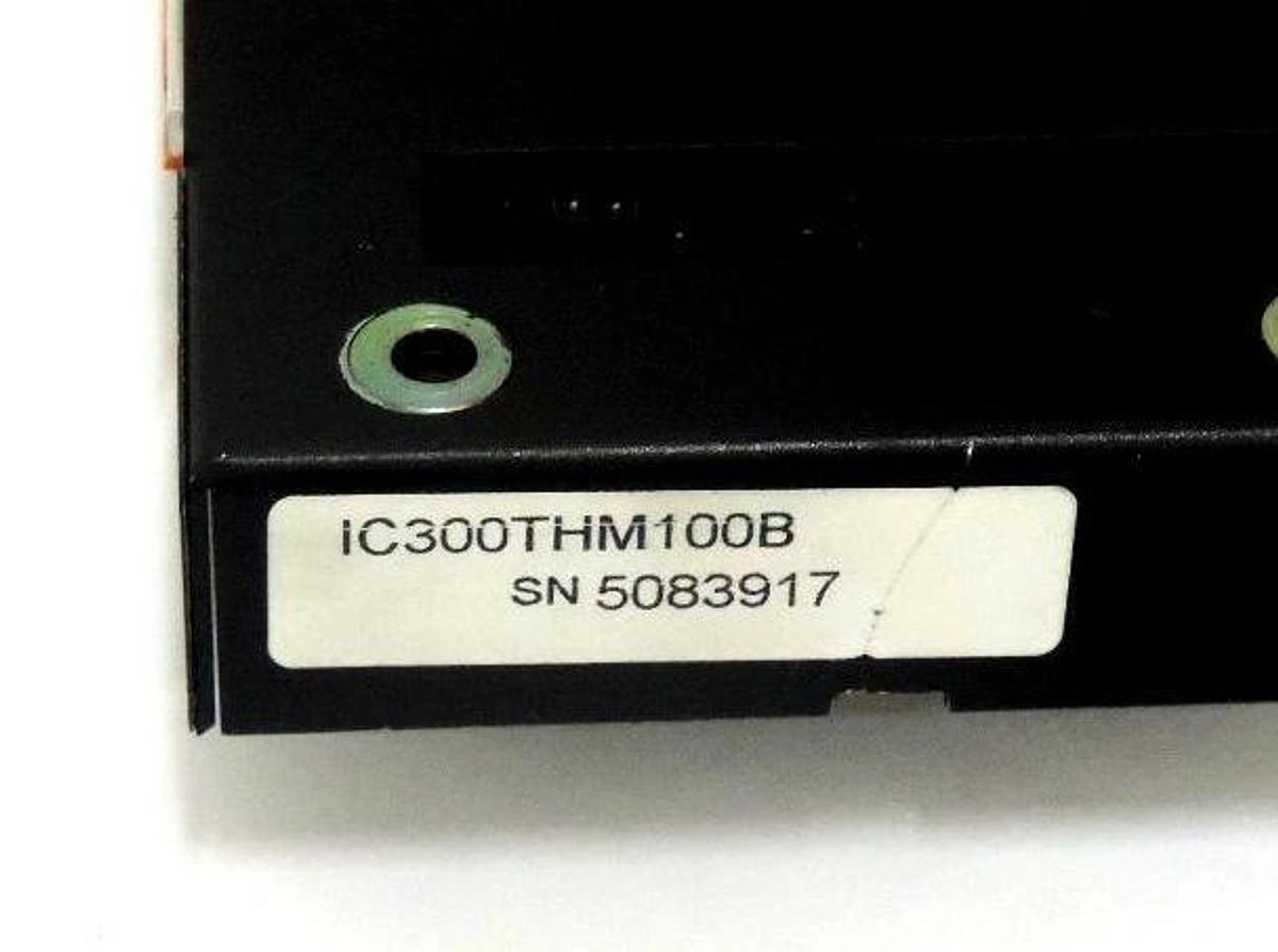 Used GE FANUC IC300THM100B ANALOG INPUT MODULE IC300THM100