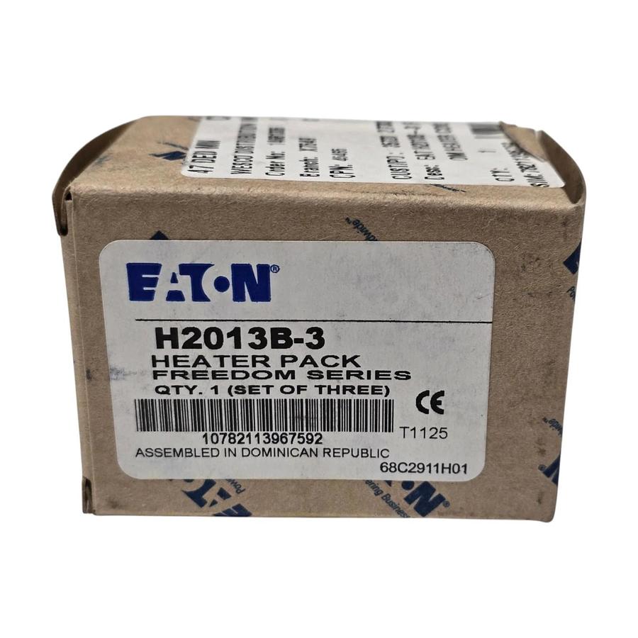 (2 Boxes of 3) Eaton Cutler-Hammer H2013B-3 Freedom Heater Packs 18.7-30.7A NSMP