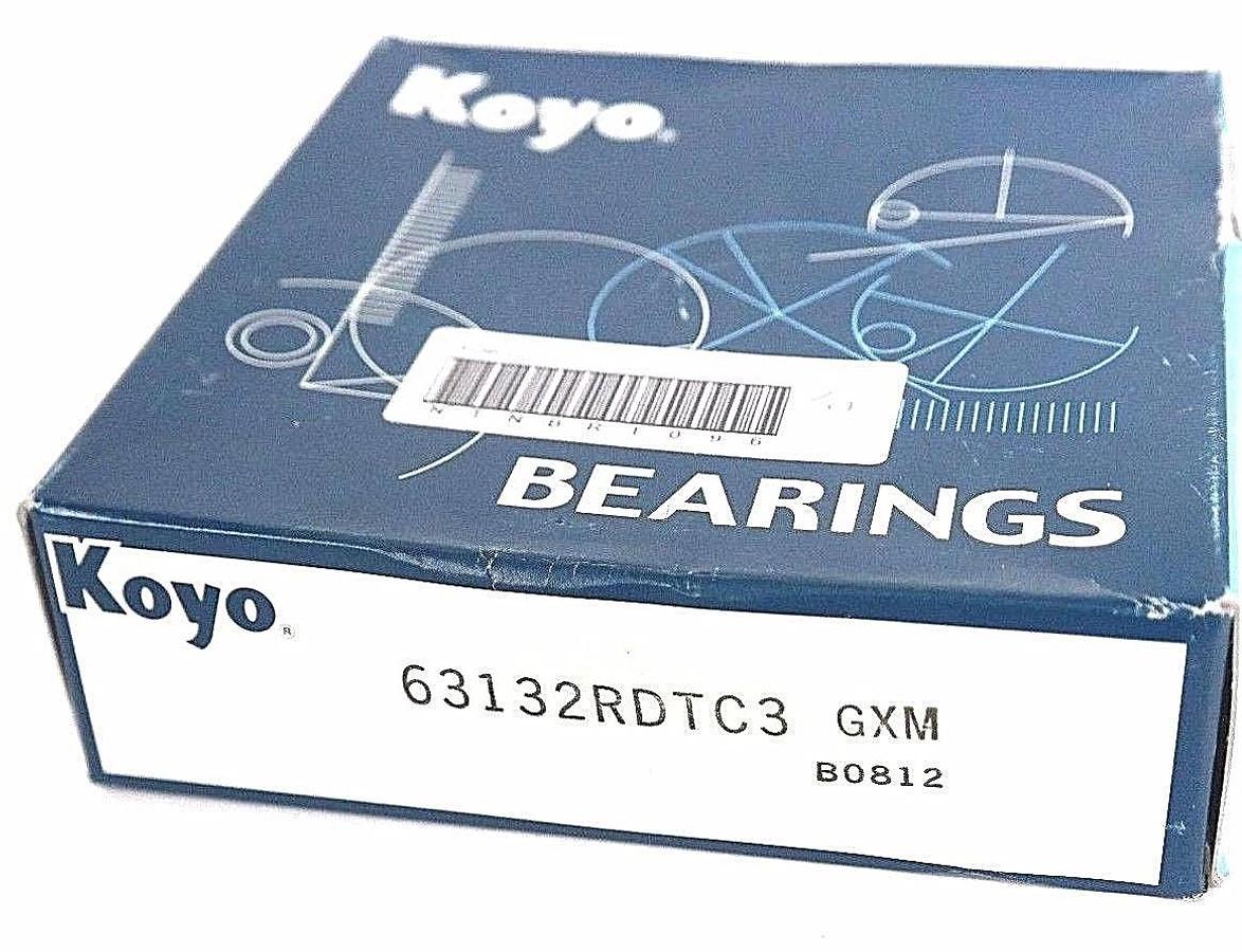 Used NIB KOYO 63132RDTC3 GXM B0812 BEARING 63132RDTC3GXM