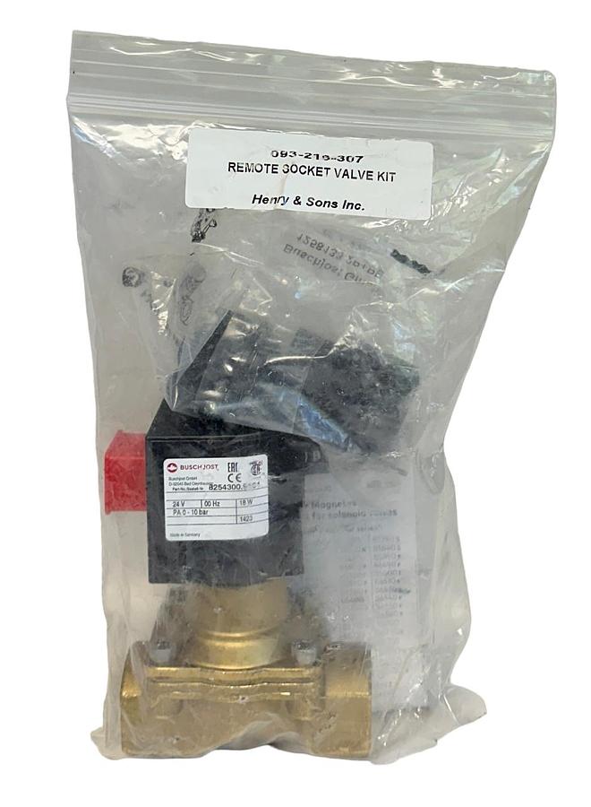 Used NORGREN BUSCHJOST 8254300.9151 / 82543009151 DIRECT SOLENOID VALVE 24VDC NSNP