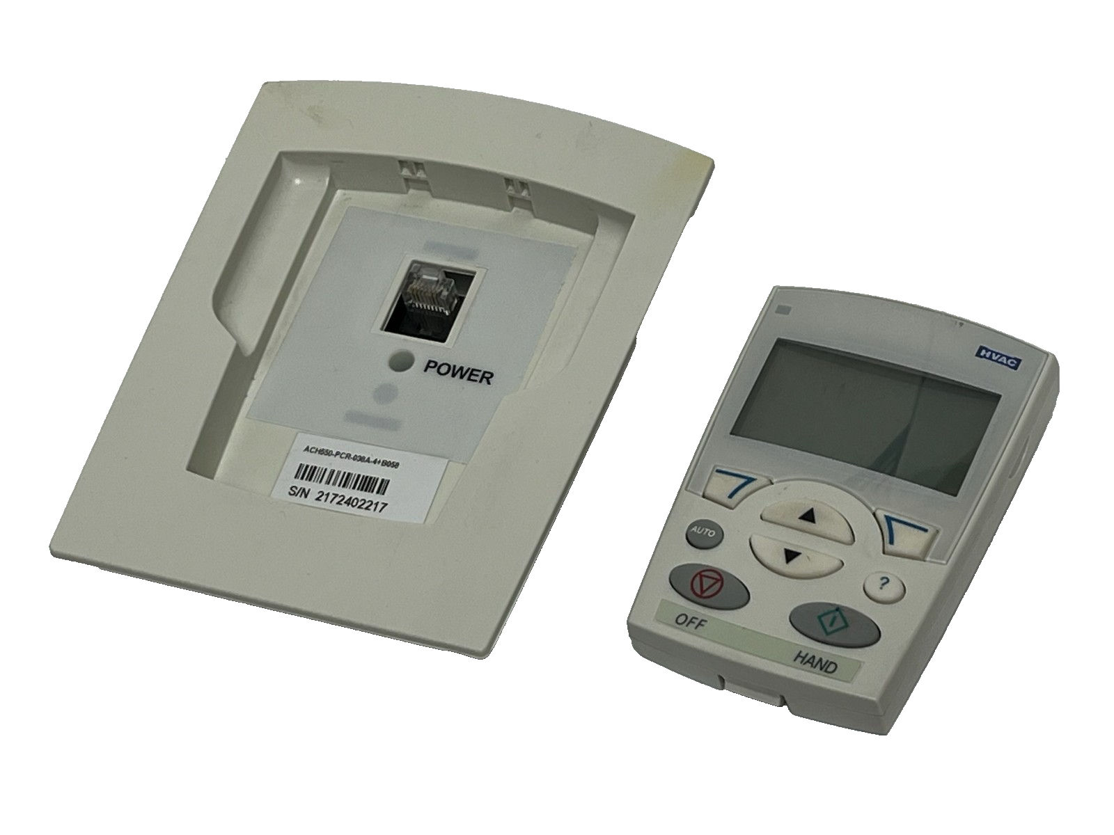 Used ABB ACH-CP-B HVAC Control Panel & OPMP-01 Remote Mounting Platform - Used