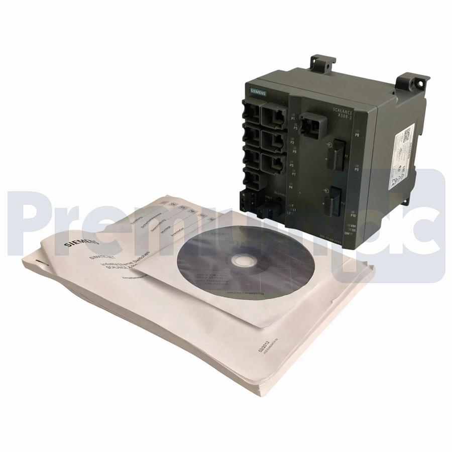 Siemens 6GK5308-2FL00-2AA3 SCALANCE X308-2 Managed IE Switch 10-Port 1GB MM NUPI