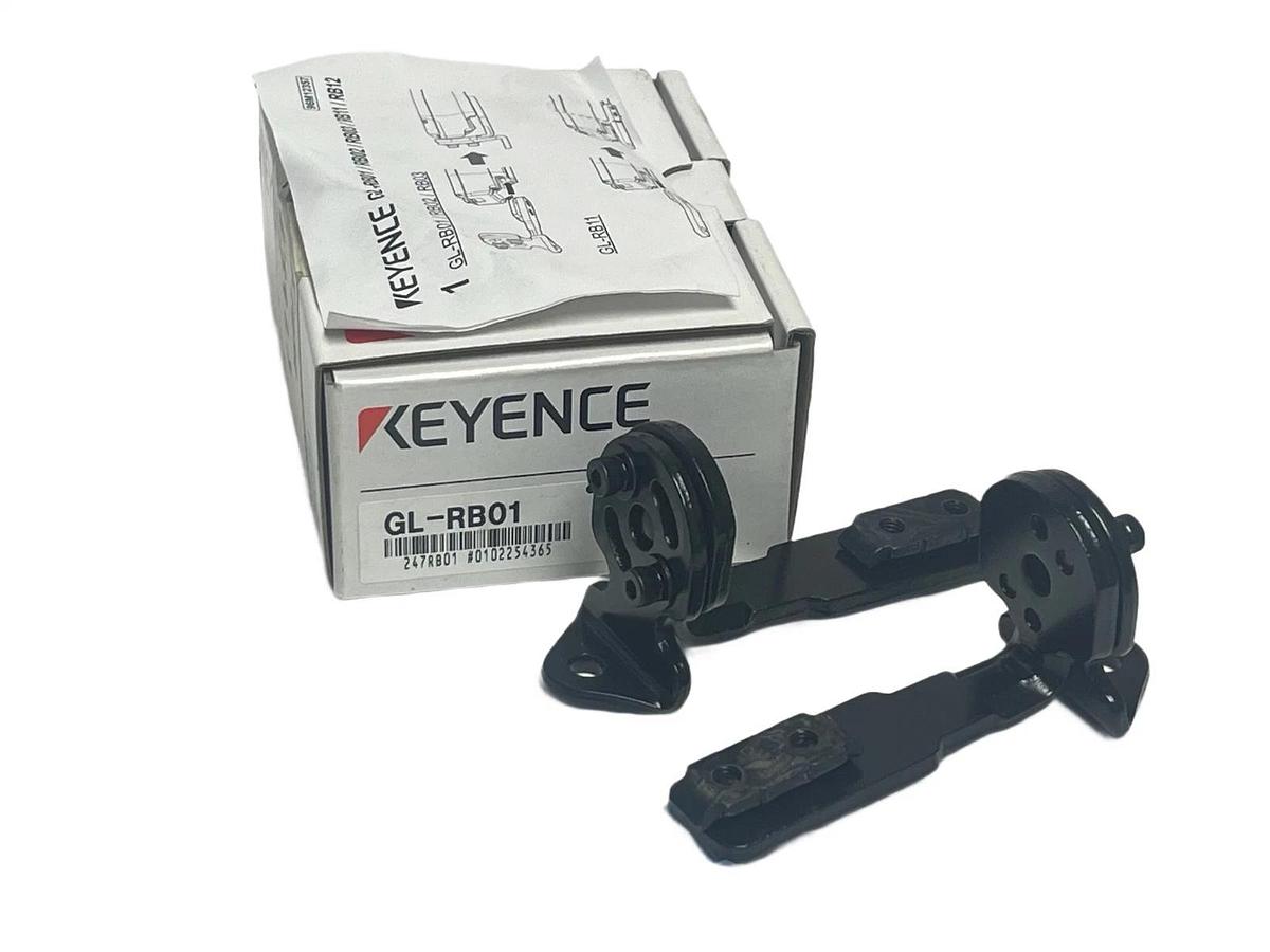 New Keyence GL-RB01 Adjusting Brackets for GL-R Series Light Curtains - NSMP