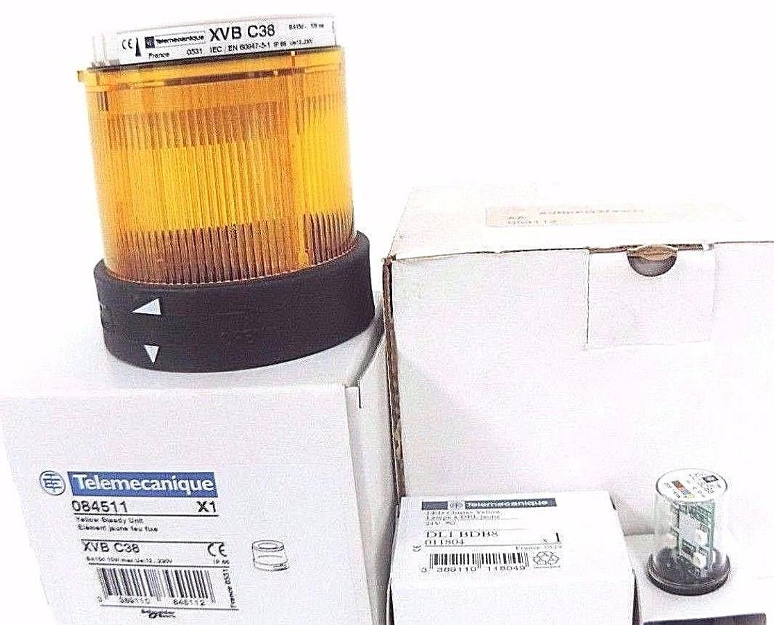 Used NIB TELEMECANIQUE XVBKEQ3743G1 OVERPACK CONSISTS OF DL1BDB8 & XVBC38