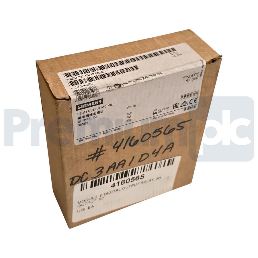 Used Siemens 6ES7322-1HF10-0AA0 SIMATIC S7-300 Digital Output Module SM 322 NSFS