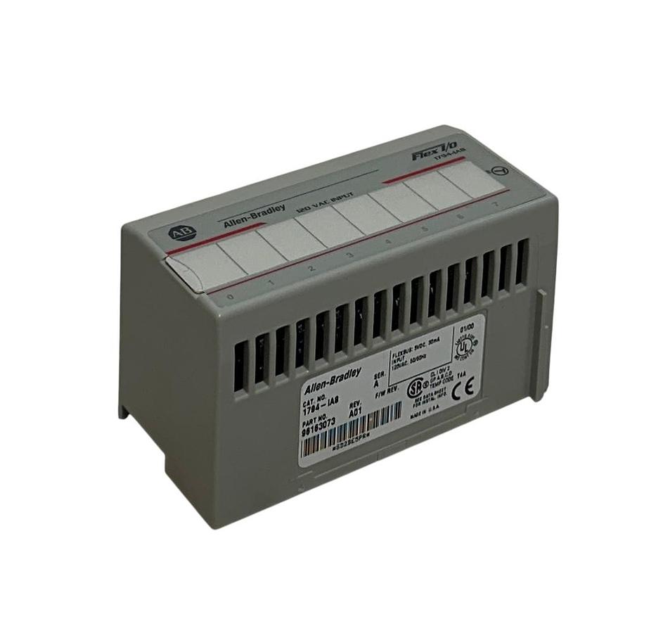 Used ALLEN BRADLEY 1794-IA8 /A Flex I/O Discrete Input MODULE 120VAC 8-Point DIN USNP