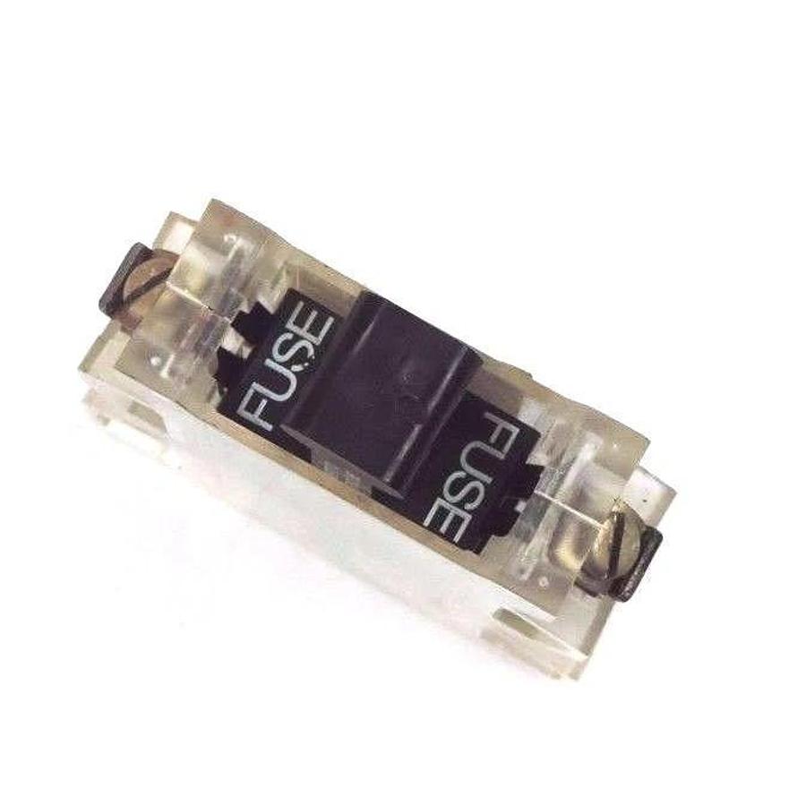Used SQUARE D 9999-SFR4 CIRCUIT FUSE HOLDER 9999SFR4, 600 VAC 6A MAX CLASS CC FUSES