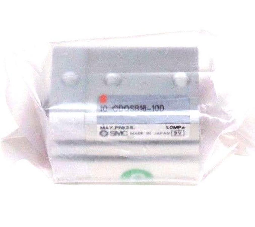 Used LOT OF 2 NIB SMC 10-CDQSB16-10D PNEUMATIC ROTARY CLAMP CYLINDERS 10CDQSB1610D