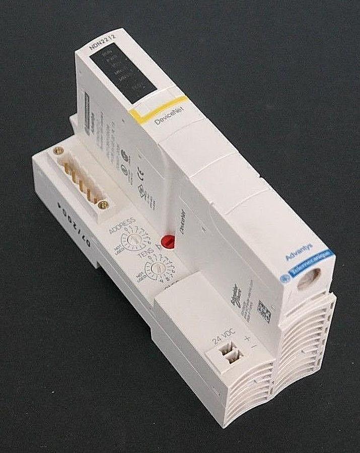 Used TELEMECANIQUE STBNDN2212 DEVICENET NETWORK INTERFACE MODULE ADVANTYS NDN2212