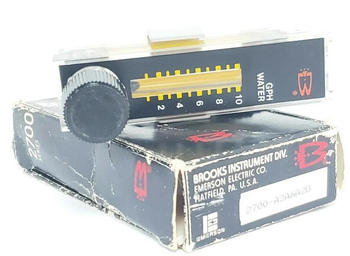 NIB BROOKS INSTRUMENT 2700-A2A6A2G FLOWMETER 2700 SERIES