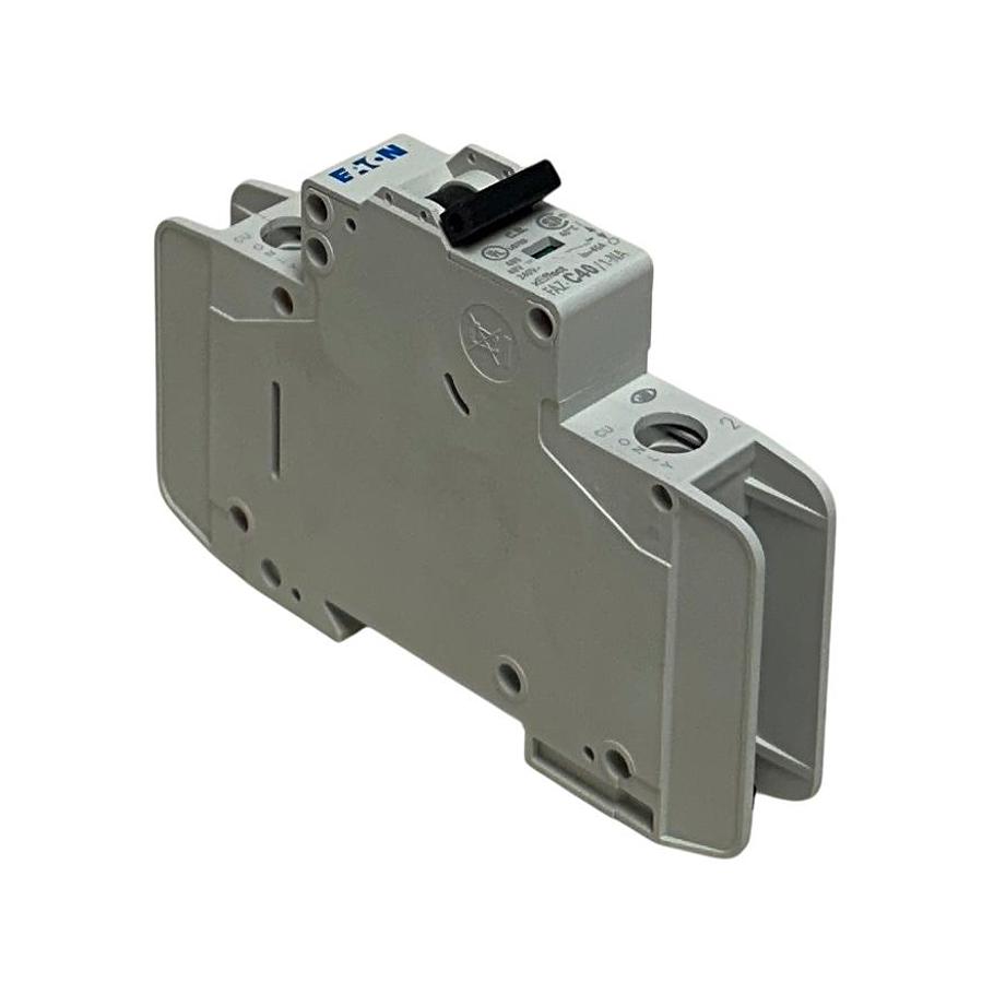 Used EATON FAZ-C40/1-NA-SP / 167141 MOELLER SERIES CIRCUIT BREAKER 40A 1P 240VAC NSMP