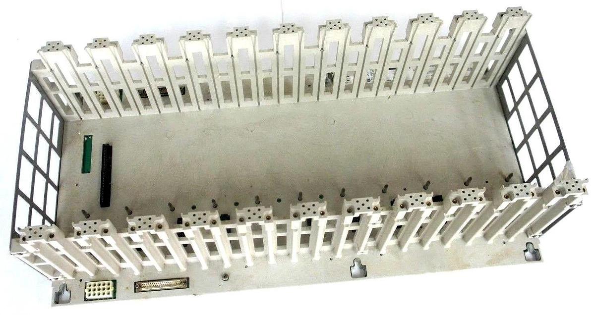 Used MODICON AS-H827-100 11-SLOT CHASSIS RACK FOR 800 SERIES MODULES ASH827100