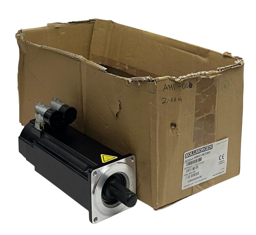 Used KOLLMORGEN AKM44G-ANC2DB00 / AKM44GANC2DB00 SERVO MOTOR 1.27kW 640VDC NSMP *