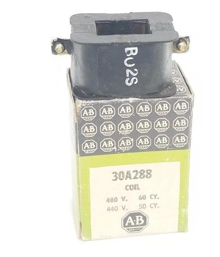 Used NIB ALLEN BRADLEY 30A288 COIL 480V. 60CY. 440V. 50CY.