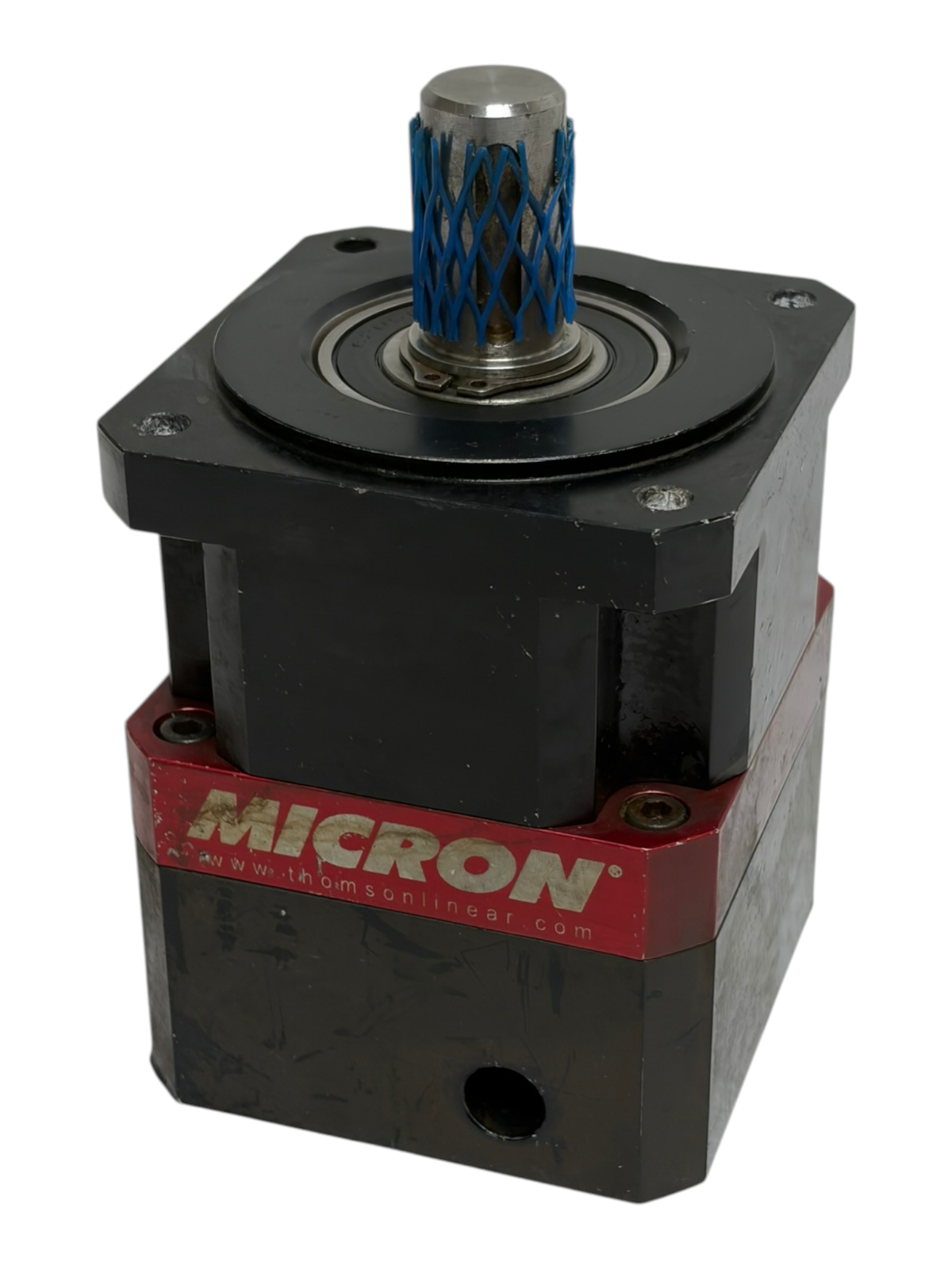 Used Micron DuraTRUE 90 DT090-005-0-RM090-37 Planetary Gearhead 32-113345-6558 USED
