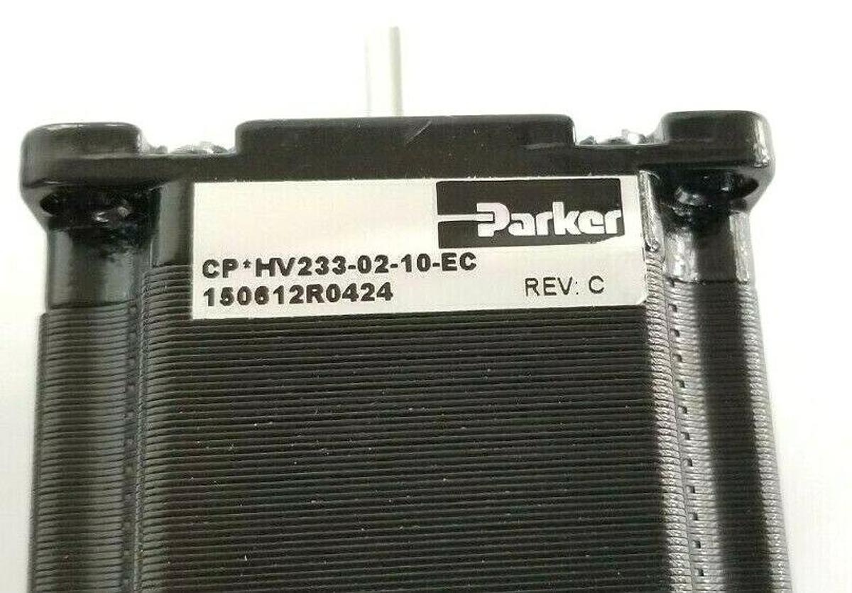 Used NEW PARKER CP*HV233-02-10-EC CUSTOM STEPPER MOTOR W/ E5-1000-250-IE-D-D-G-B