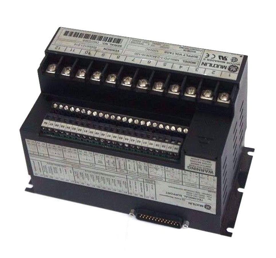 Used GE MULTILIN MMII-PD-1-2-MOD616-120 MOTOR MANAGER II, VER. 60000121.616, 120VAC