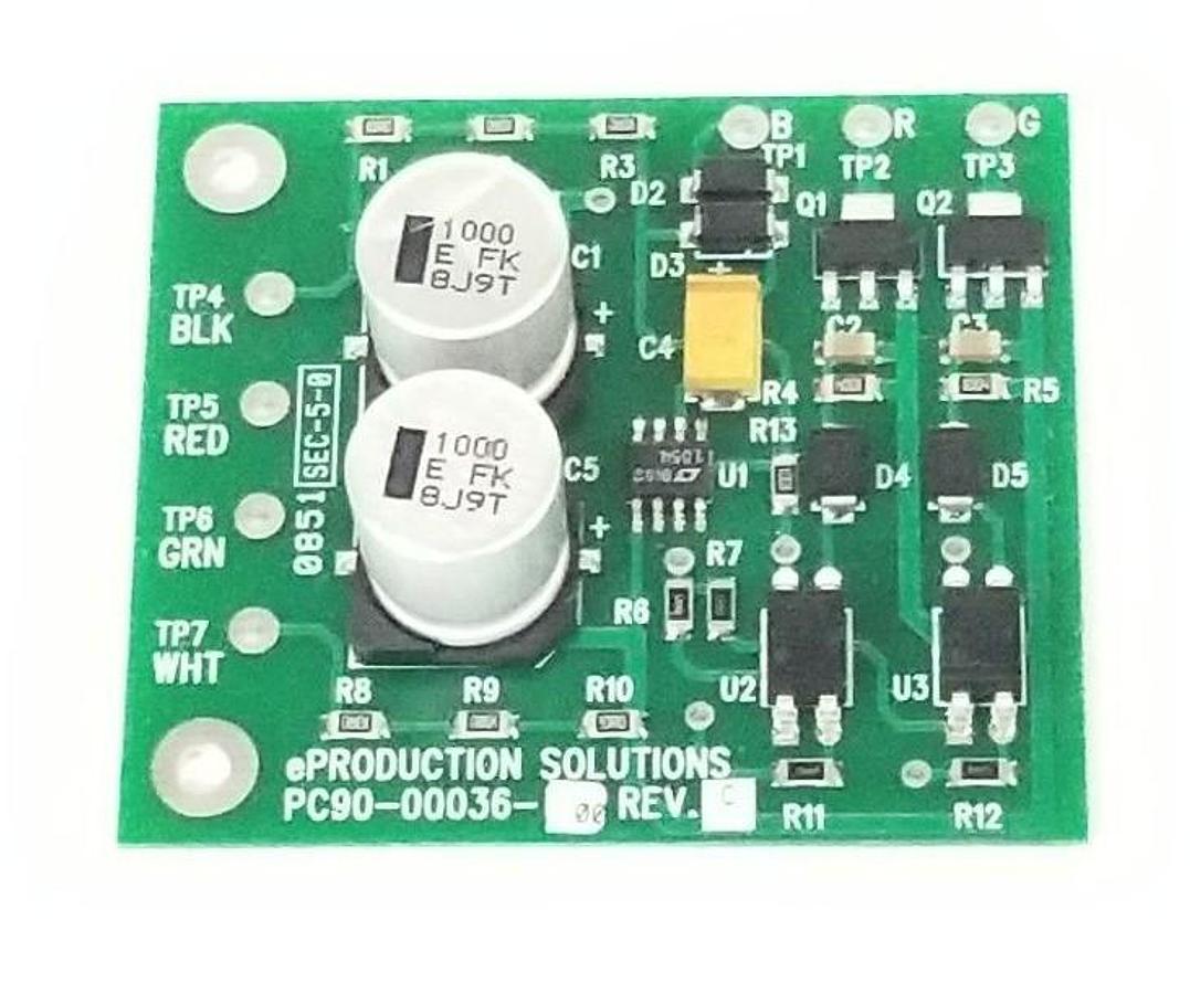 Used NEW ePRODUCTION SOLUTIONS PC90-0036-00 SOLENOID DRIVE PC BOARD PC90003600