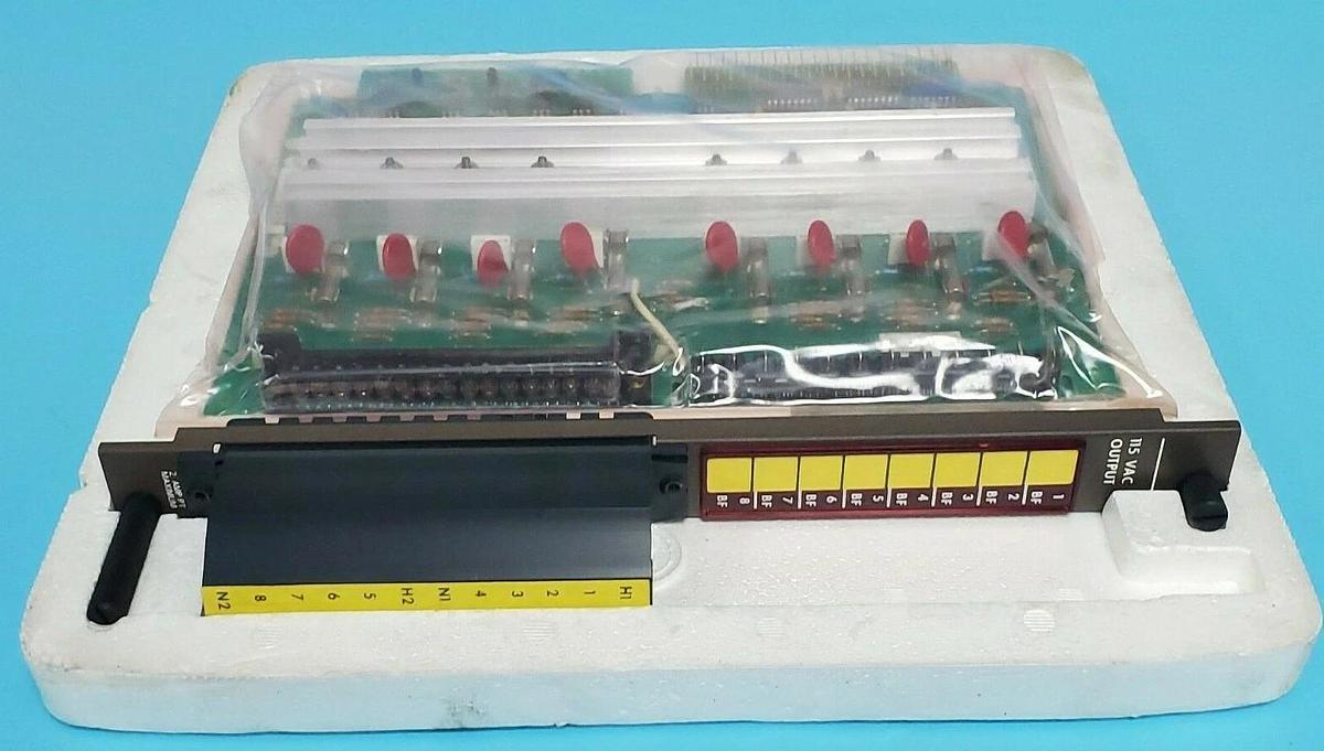 NIB GE FANUC IC600BF904B OUTPUT MODULE W/ IC600FP904B FACEPLATE 44A297038-G03
