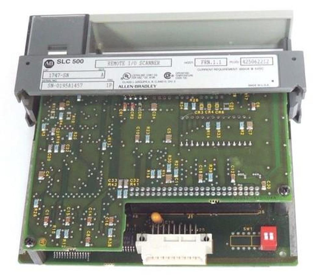 Used ALLEN BRADLEY 1747-SN REMOTE I/O SCANNER 1747SN SER. A FRN: 1.1