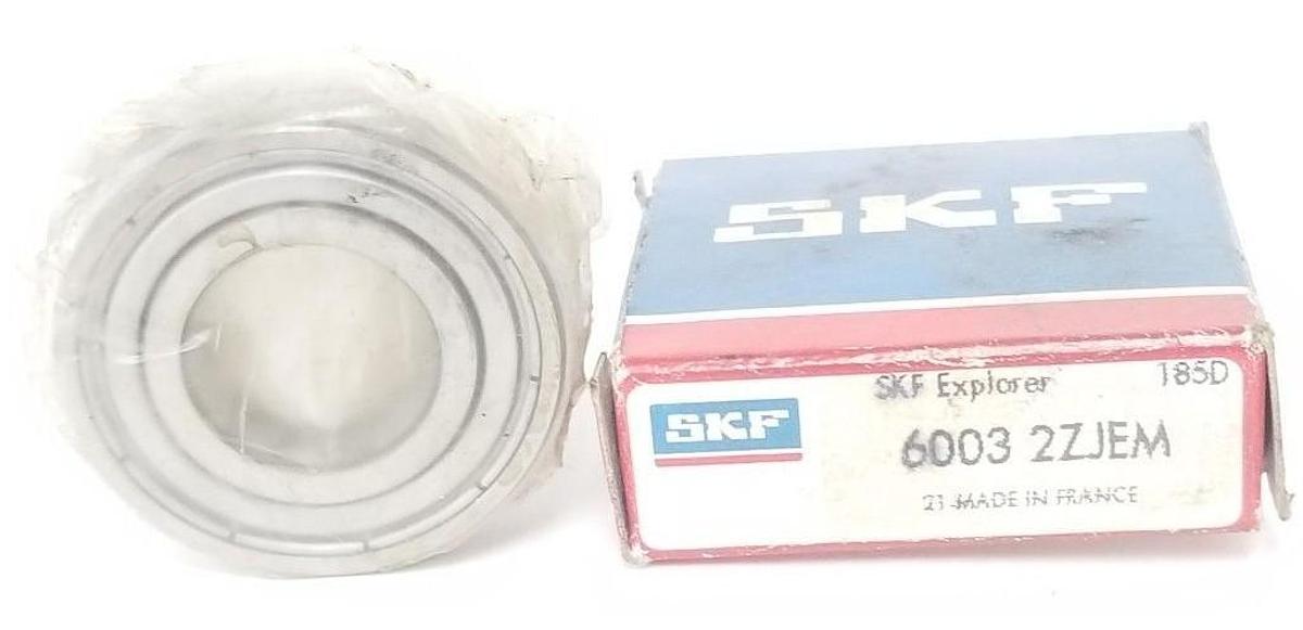 Used NIB SKF 6003-2ZJEM BALL BEARING 17 X 35 X 10 MM, 60032ZJEM