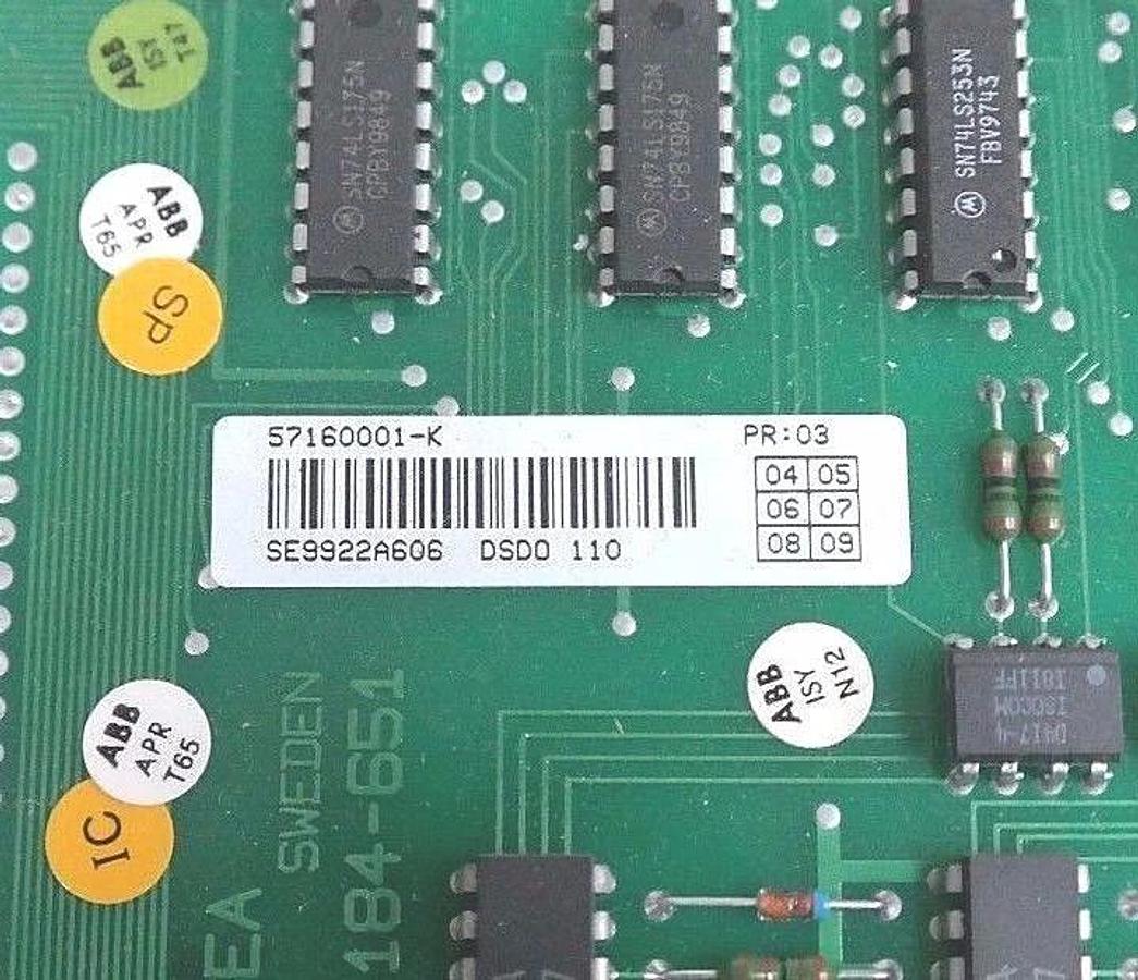 Used ASEA 2668 184-651 DIGITAL OUTPUT MODULE DSDO-110 57160001-K
