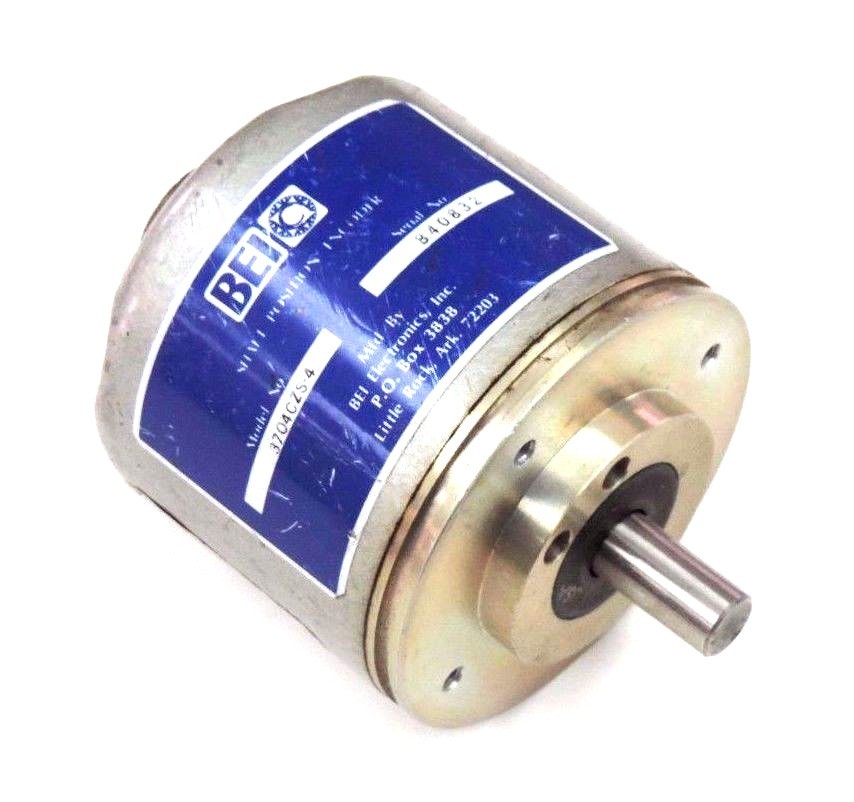 Used BEI 3704CZS-4 SHAFT POSITION ENCODER 3704CZS4