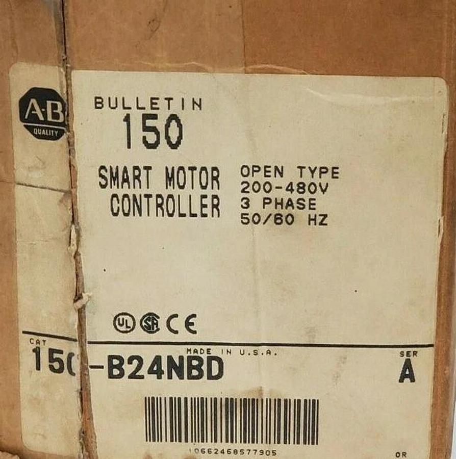 Allen Bradley 150-B24NBD /A SMC Dialog Plus Smart Motor Controller 24A 480V NSMP
