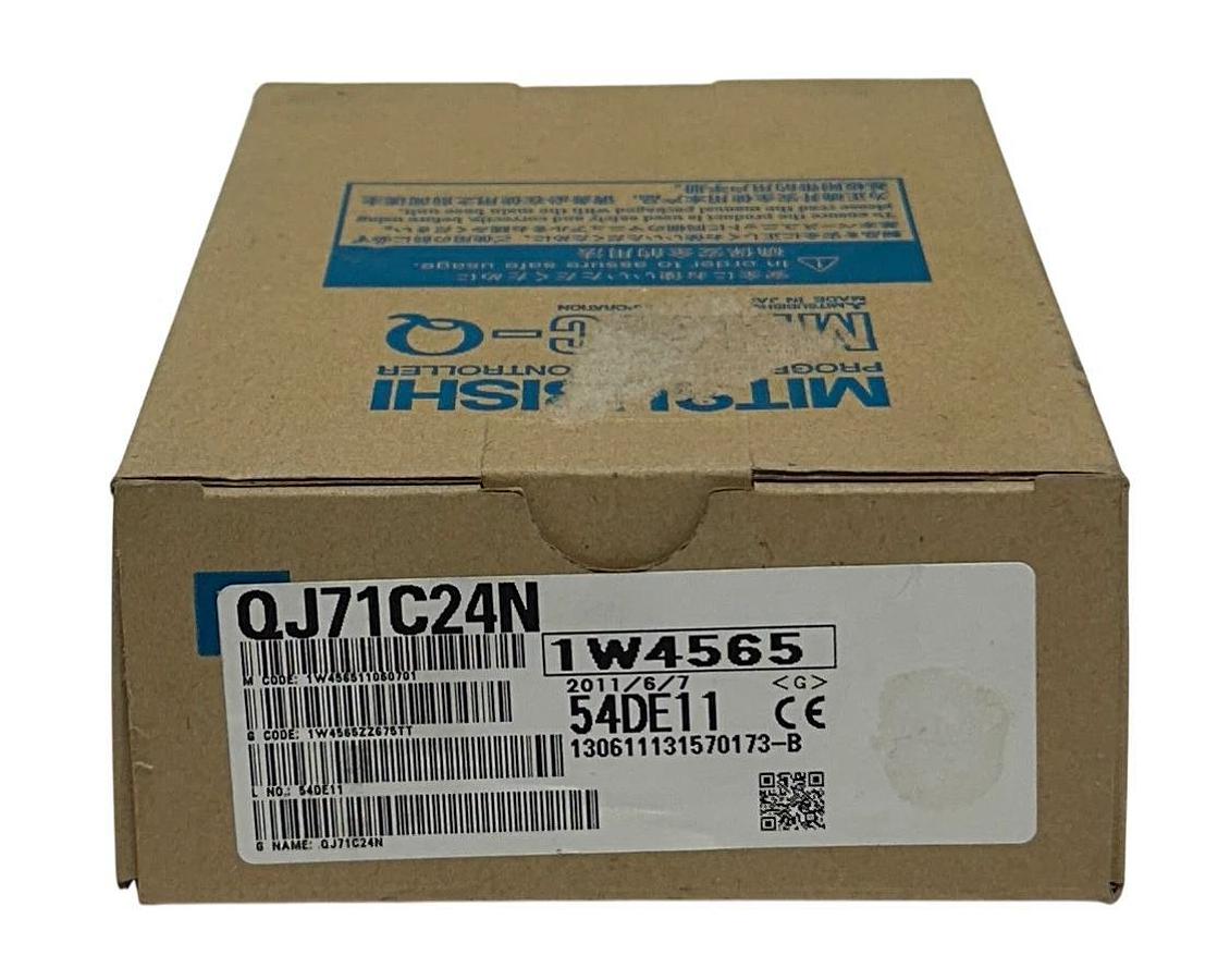 MITSUBISHI ELECTRIC QJ71C24N MELSEC-Q RS-232 / RS-422 / 485 MODULE 5VDC NSMP