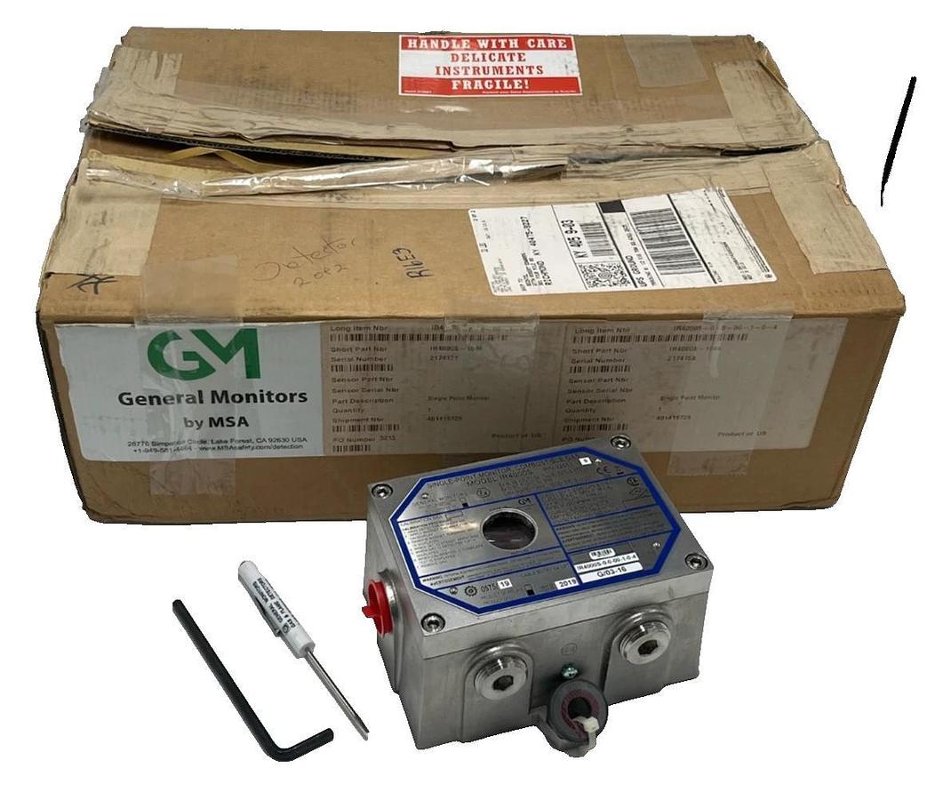 General Monitors IR4000S Single-Point Gas Monitor 32563-9 0-100% LEL Modbus HART