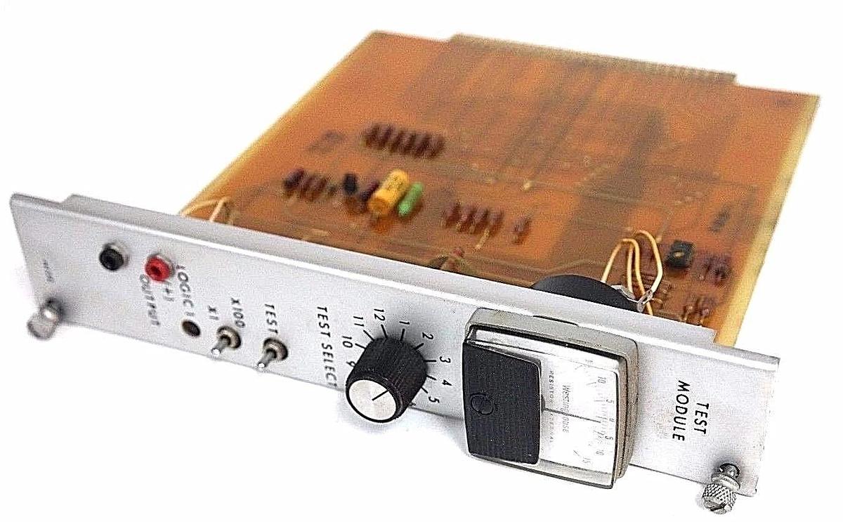 Used WESTINGHOUSE 235P648H01B TEST MODULE STYLE: 1912A38, 1912A38G01