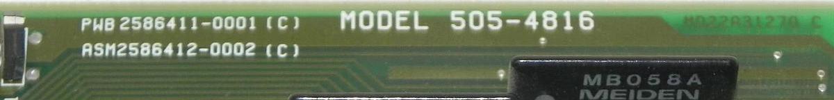 Used SIEMENS TEXAS INSTRUMENTS 505-4816 MODULE DIGITAL OUTPUT 505 16O 85-256VAC