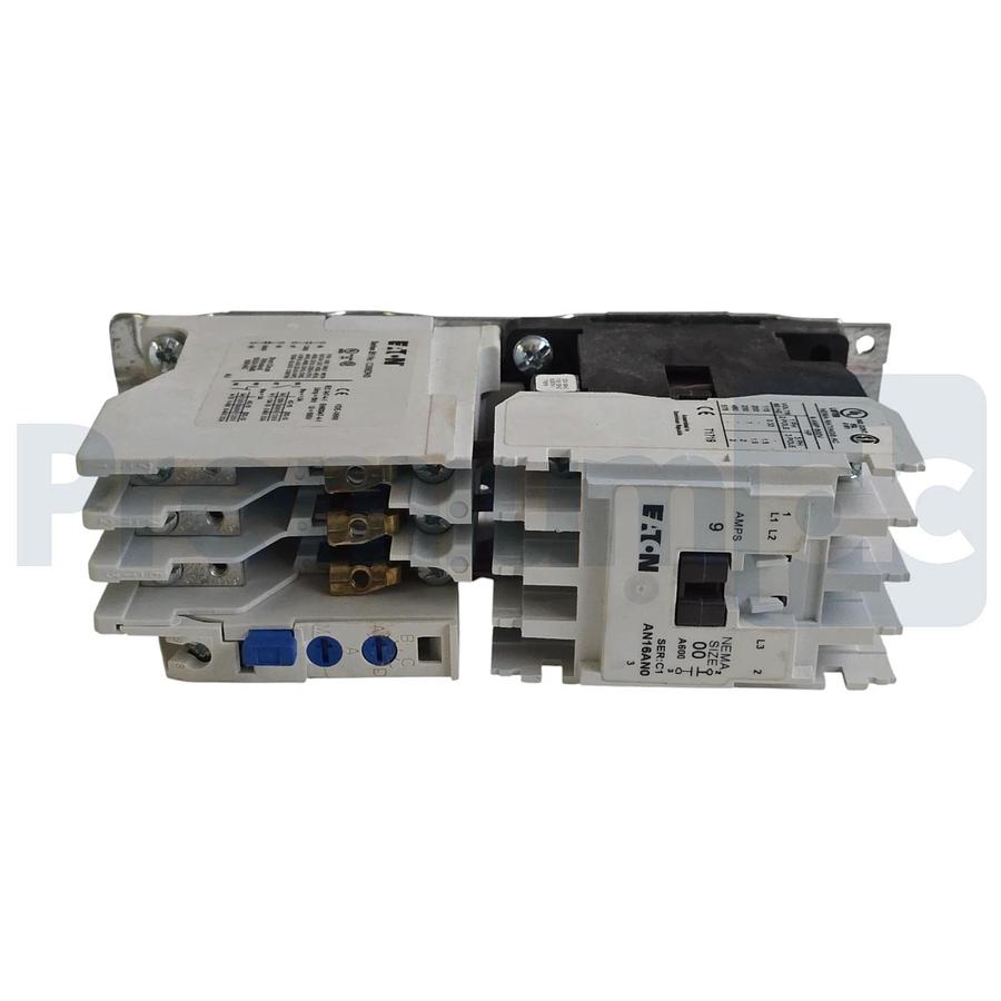 Eaton AN16AN0AC NEMA Size 00 Starter Freedom Series 9A 600V 3-P 120V-Coil NSNP