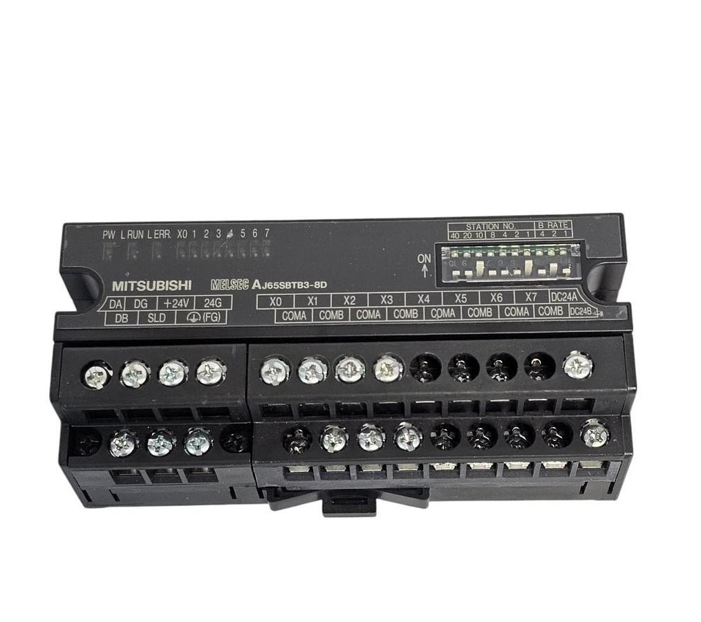Used MITSUBISHI AJ65SBTB3-8D CC-LINK INPUT UNIT AJ65SBTB38D