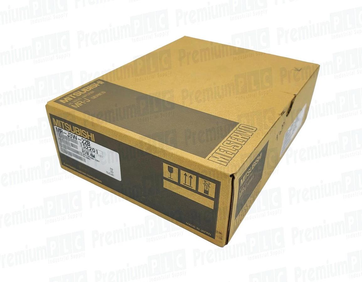 Used NEW MITSUBISHI MR-J3W-22B SERVO AMPLIFIER MRJ3W22B 3PH+1PH 200-230V 50/60HZ