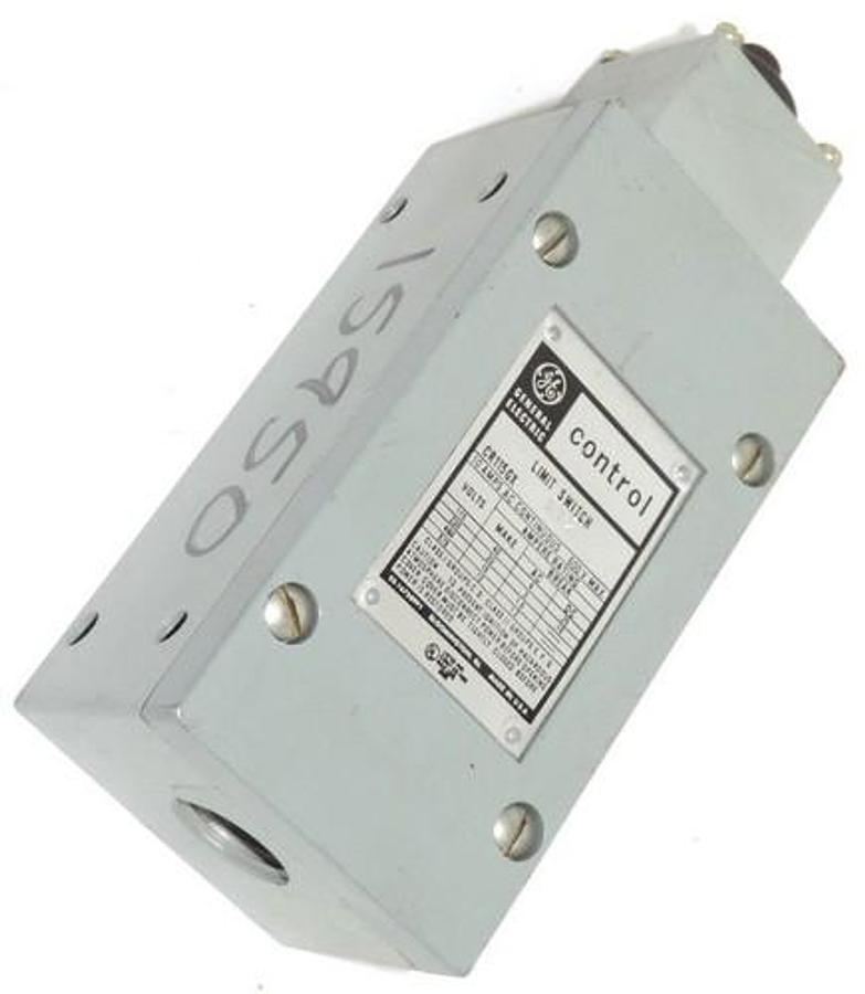 Used GENERAL ELECTRIC CR115GX113 LIMIT SWITCH 10AMP 600V MAX CR115-GX113