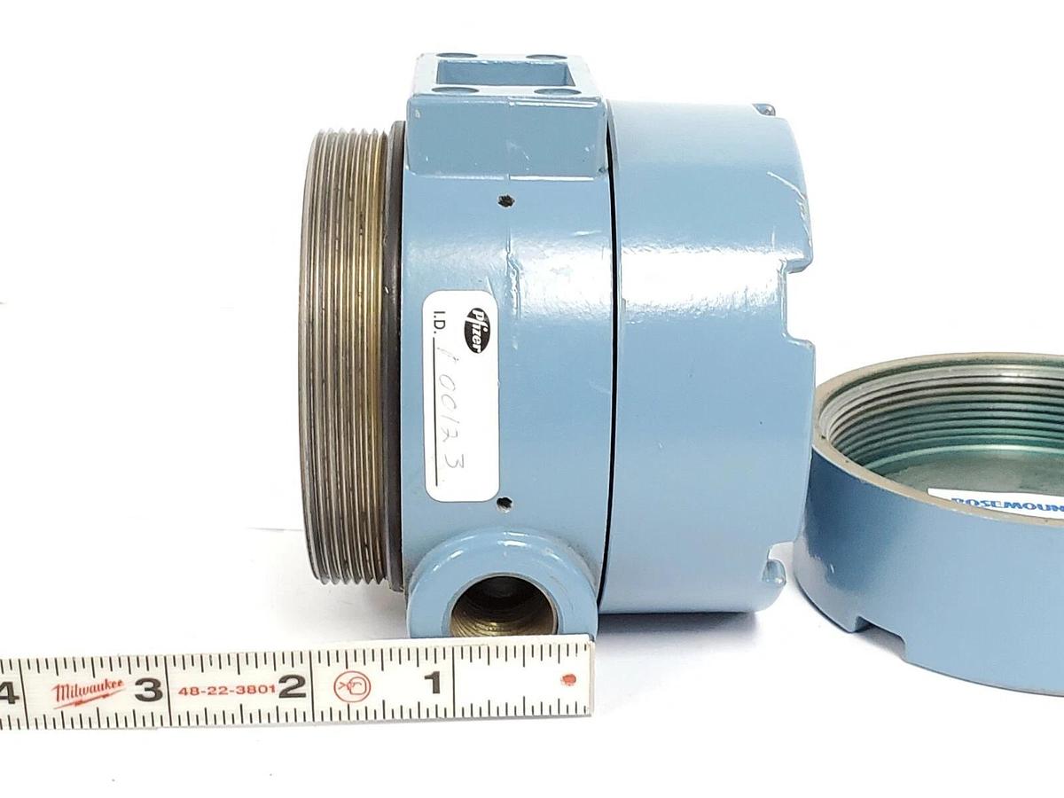 Used ROSEMOUNT 444RL2U1A1NA TEMP TRANSMITTER 4-20 MA, 45 VDC