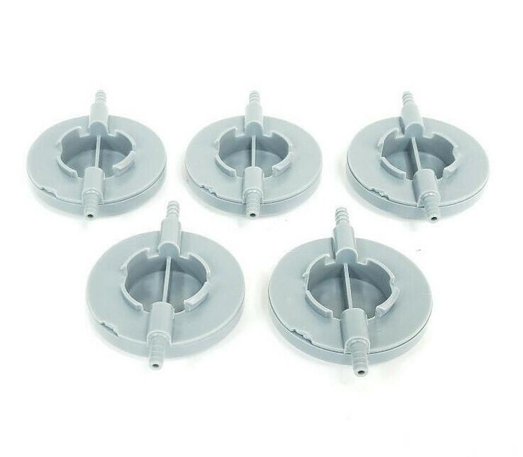 Used LOT OF 5 NEW ACCU-GLIDE INTELLIGRATED 51003802 AIR ACTUATORS 2 INLETS 17043472