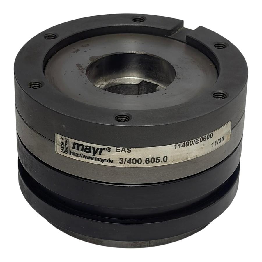 Used Mayr EAS 3/400.605.0 Overload Safety Clutch Torque Limiter 35mm Bore New Surplus