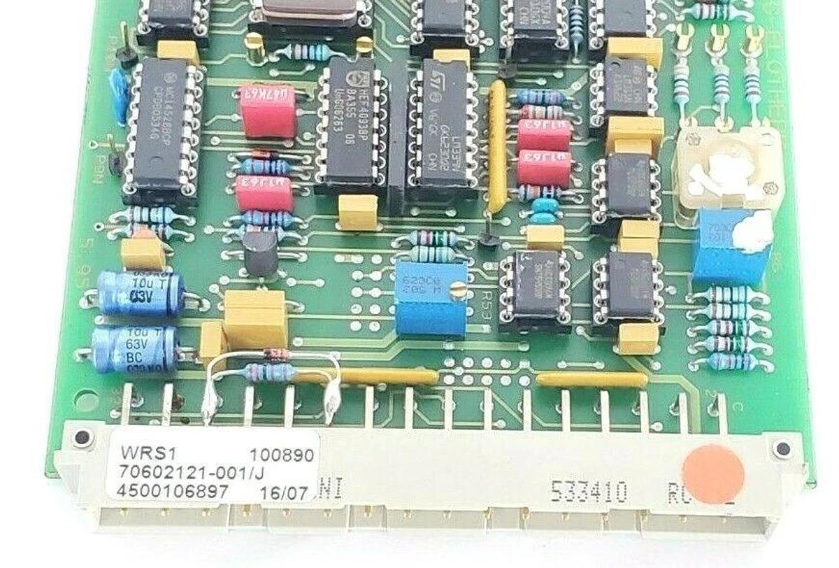 Used AEG-ELOTHERM WRS1 70602121A600 PC BOARD 70602121A650
